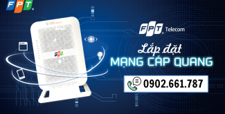 Truy cập Internet thả ga với dịch vụ lắp đặt mạng cáp quang FPT Hồ Chí Minh