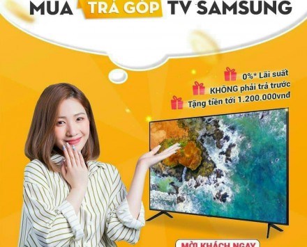 Mua Tivi Samsung trả góp tại FPT Telecom